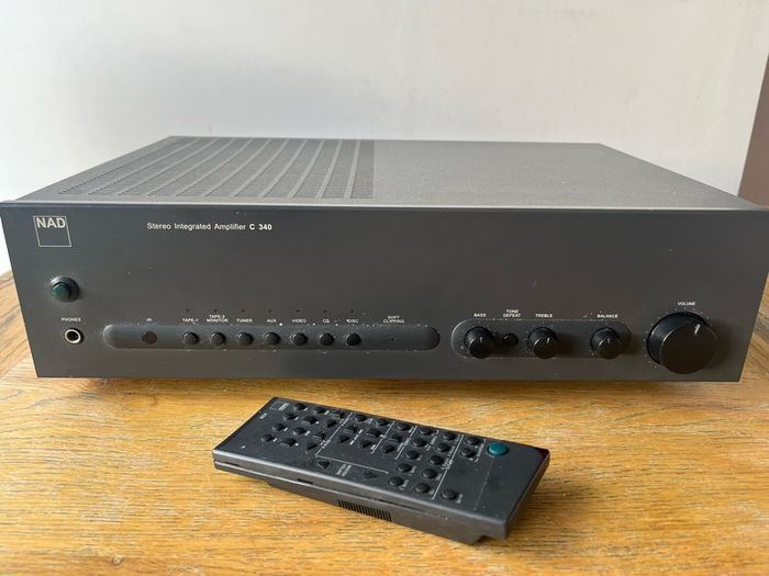 NAD C 340 Stereo Integrated Amp .