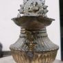 Antique Nepali Brass Oil Lamp - Sukunda H-9" Image 4