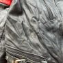 Vintage Leather Motorcycle Biker Jacket Image 8