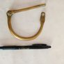 WW2 British Army Brass Kit Bag D Lock Image 2