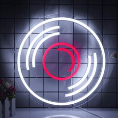 Record Neon Signs Music Light For Wall Neon Hanging Sign