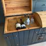Mexican Pine Barrel Top Storage Chest / Drinks Cabinet Image 9