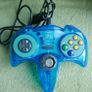 Nintendo 64: Logic 3 Pad Transparent Blue Wired Controller For Nintendo 64 Image 8