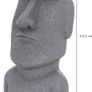 Easter island head figure Moai Rapa NUI Head Figurine High , cast stone resin Image 3