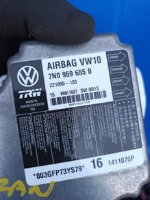 vw sharan alhambra airbag sensor module
