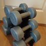 dumbbells with stand Image 4