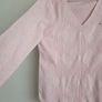 Tommy Hilfiger Pink V-Neck Cotton Knit Jumper Size XL Image 6