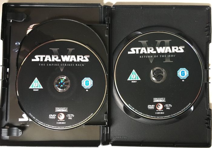 Star Wars Prequel Trilogy (1999-2005] Ewan McGregor, Natalie Portman, Hayden Christensen, Ian McDiarmid, Samuel L. Jackson, Christopher Lee [3xMovies 6xDVD]