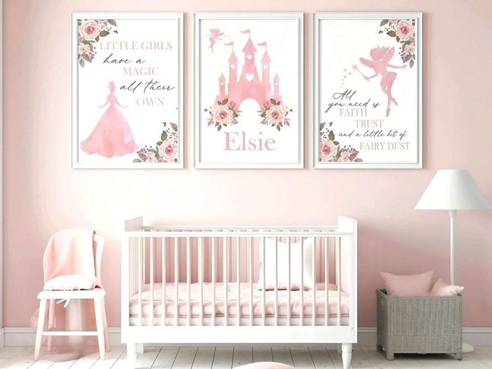 Personalised Girls Wall Art
