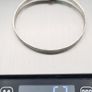 Thin Sterling Silver Bangle, 1991 Image 9