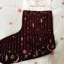 Limited Edition Charlotte Tilbury Embroidered Velvet Christmas Stocking Image 2