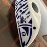Vintage Sargadelos Spain Ceramic Fish Dish  Spoon Rest Tapas Dish Decorative Object Image 5