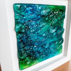 Fused glass picture