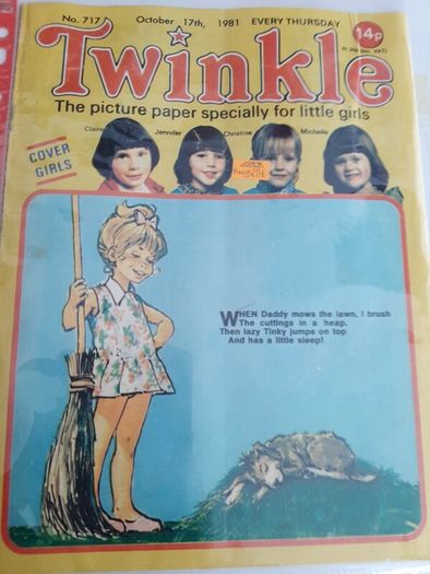 Vintage Twinkle comic 43yrs old
