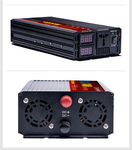 BRAND NEW Wave Inverter DC 24v AC 220v Power 4000W Car Inverter Converte With LED Display