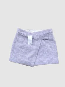 New MNG Mango Gigi mini wrap skirt size XS tweed