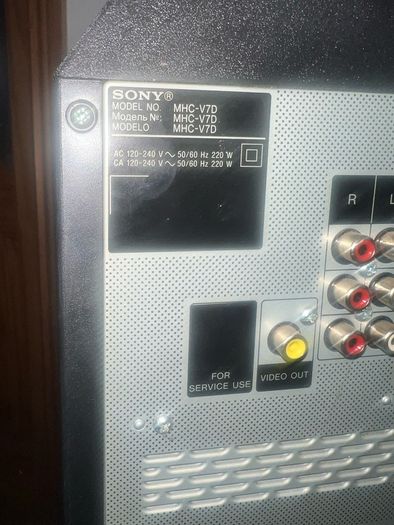 SONY Megasound Hi Fi system Bluetooth n USB
