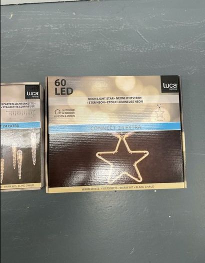 Job Lot of Outdoor Christmas Lights - Warm White