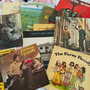 Furey brothers and related 11 x LPs collection, Irish folk