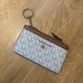 Michael Kors Beige & Gold Card Case / Small Purse Image 2