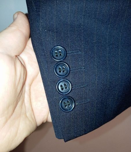 Magee 1866 Pure New Wool Pinstripe Blazer