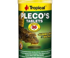 Tropical Pleco's Tablets 250ML/135G - with Oak Wood & 36% Spirulina