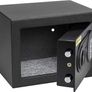 Electronic Safe, 17x23x17cm (HxWxD), Carbon Satin Black (FREE POSTAGE) Image 4
