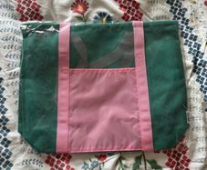 Uniqlo mesh tote bag