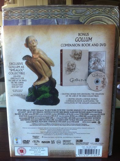 Lord Of The Rings Collectors Edition DVD Boxset
