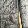 Navy Bernardo Puffer Coat With Hood Image 3