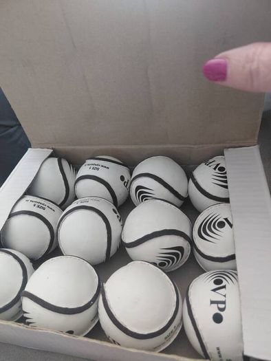 GAA Sliotars leather with cork core