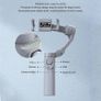 Smartphone Gimbal Stabilizer, F5 3-Axis Phone Stabilizer Foldable Handheld Gimbal with Tripod, Vlogging Stabilizer for Video Recording with Face Tracking,... Image 5