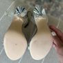 Zara Diamante Silver Stilettos Brand New Size 5 Image 9