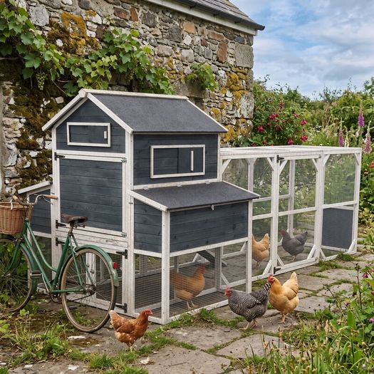 Large Chicken Coop 6 8 Birds Outdoor Waterproof Chicken Shack