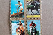 STAMPS - Block of Four - Ajman State
