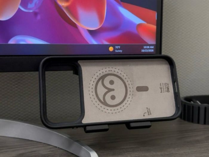 Monitor phone holder