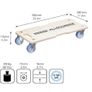 Wagner Allrounder transport Trolly 590 x 290 mm Image 2