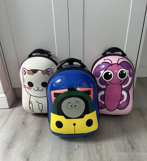 3 x Children's Luggge Cases - Bon Gout