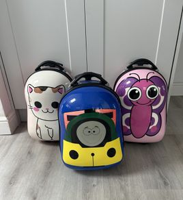 3 x Children's Luggge Cases - Bon Gout