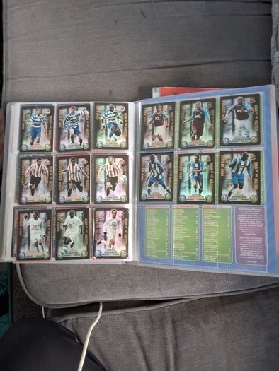 Match attax cards 07/08