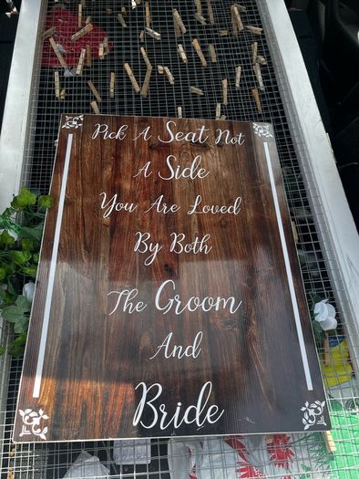 wedding signs