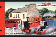 1995 Isle of Man 50th Anniversary of Thomas The Tank Engine Stories by Reverend Awdry Commemorative Stamp Presentation Pack