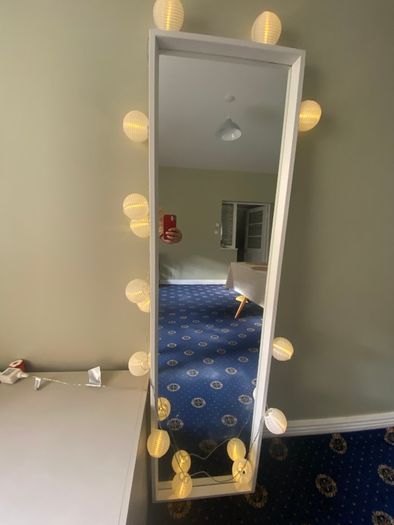 Mirror with light