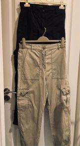 M&S Collection High-Waisted Utility Cargo Trousers UK 8 x 2 pairs