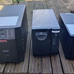 Apc Ups X 2, Hp Ups X 1