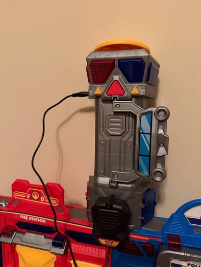 2-in-1 city action playset (police, fire)