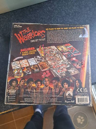 The warriors come out to play board game