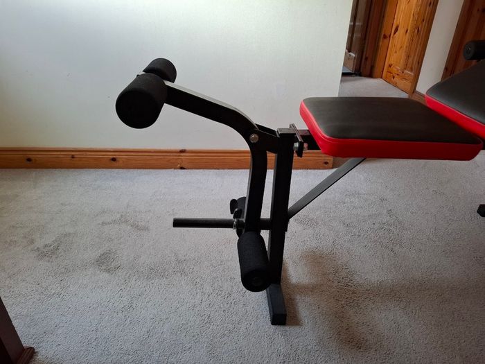 Bench (chest fly+leg extension/curl)