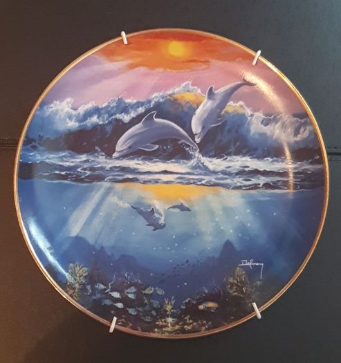 Franklin Mint Limited Edition Fine Porcelain Decorative Plate