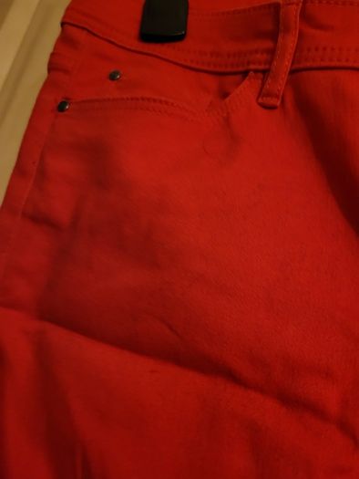 ESMARA Super skinny red jeans 7/8 lenght 38/10